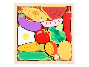 Puzzle Katamino Alimentos