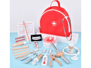 Set Doctor Turqueza/Rojo 