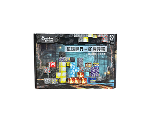 Bloques Magnéticos Construcción Minecraft 50 Piezas