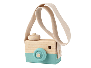 Cámara de foto madera