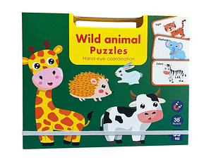 Pizarra Puzzle Magnético Animales