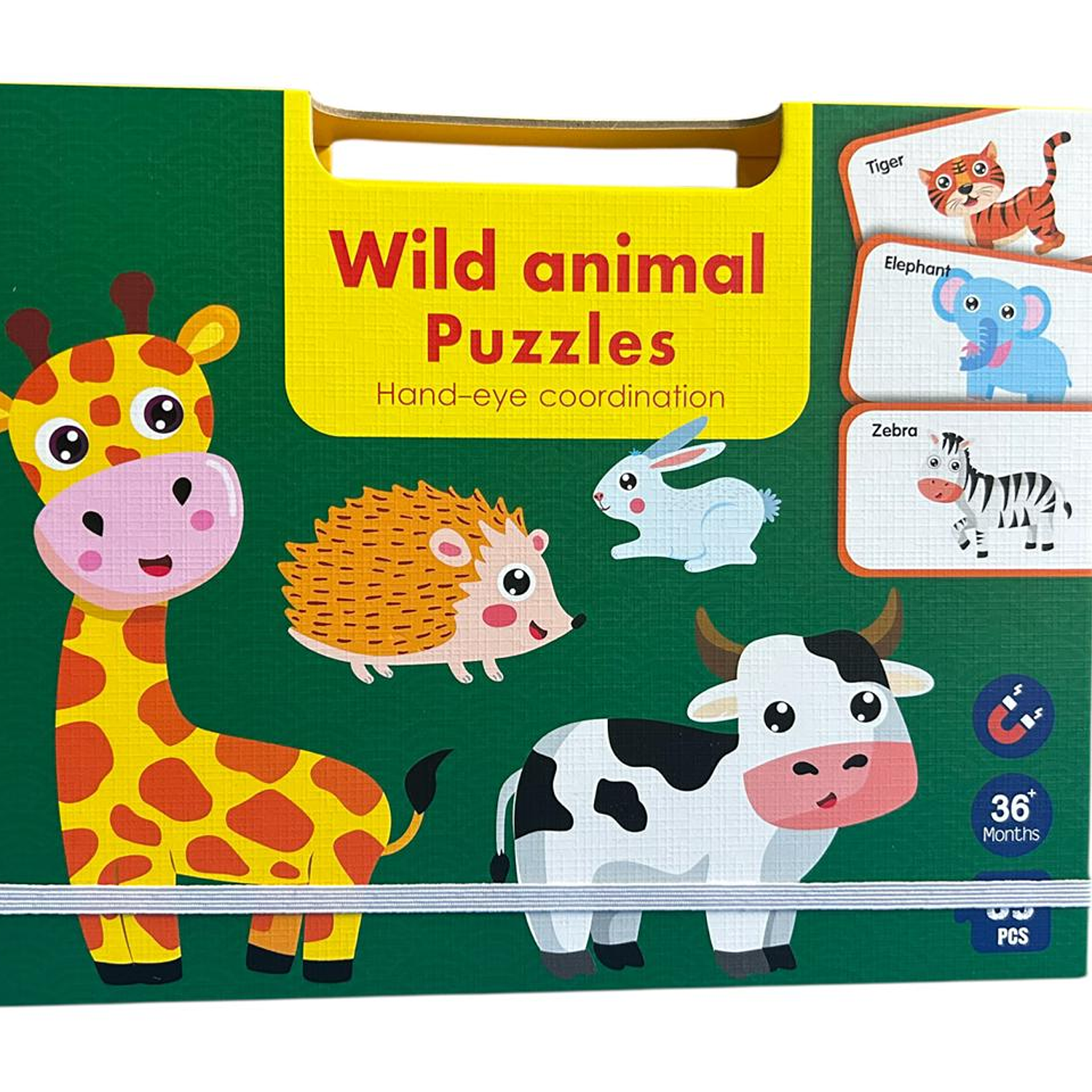 Pizarra Puzzle Magnético Animales 1