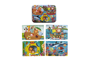 Puzzle Lata Animales