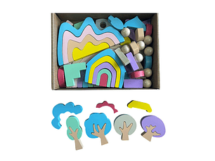 Arcoíris Montessori Multicolor