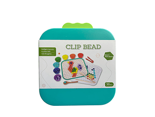 Puzzle con clip de cuentas