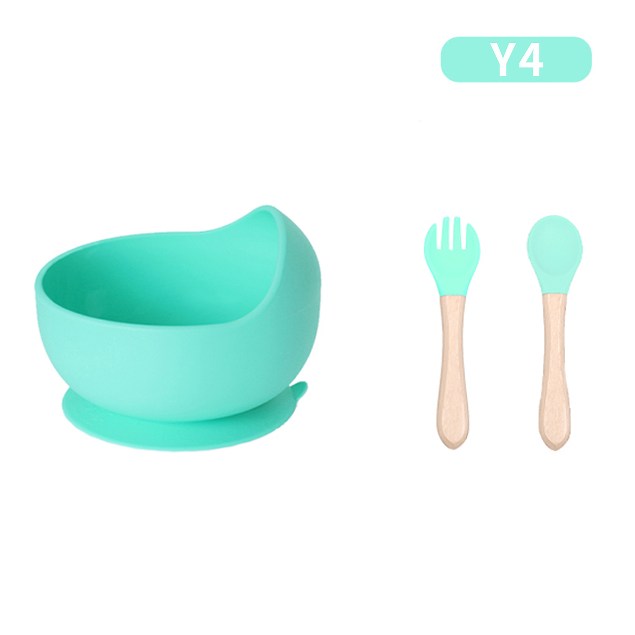 Plato de silicona para bebé