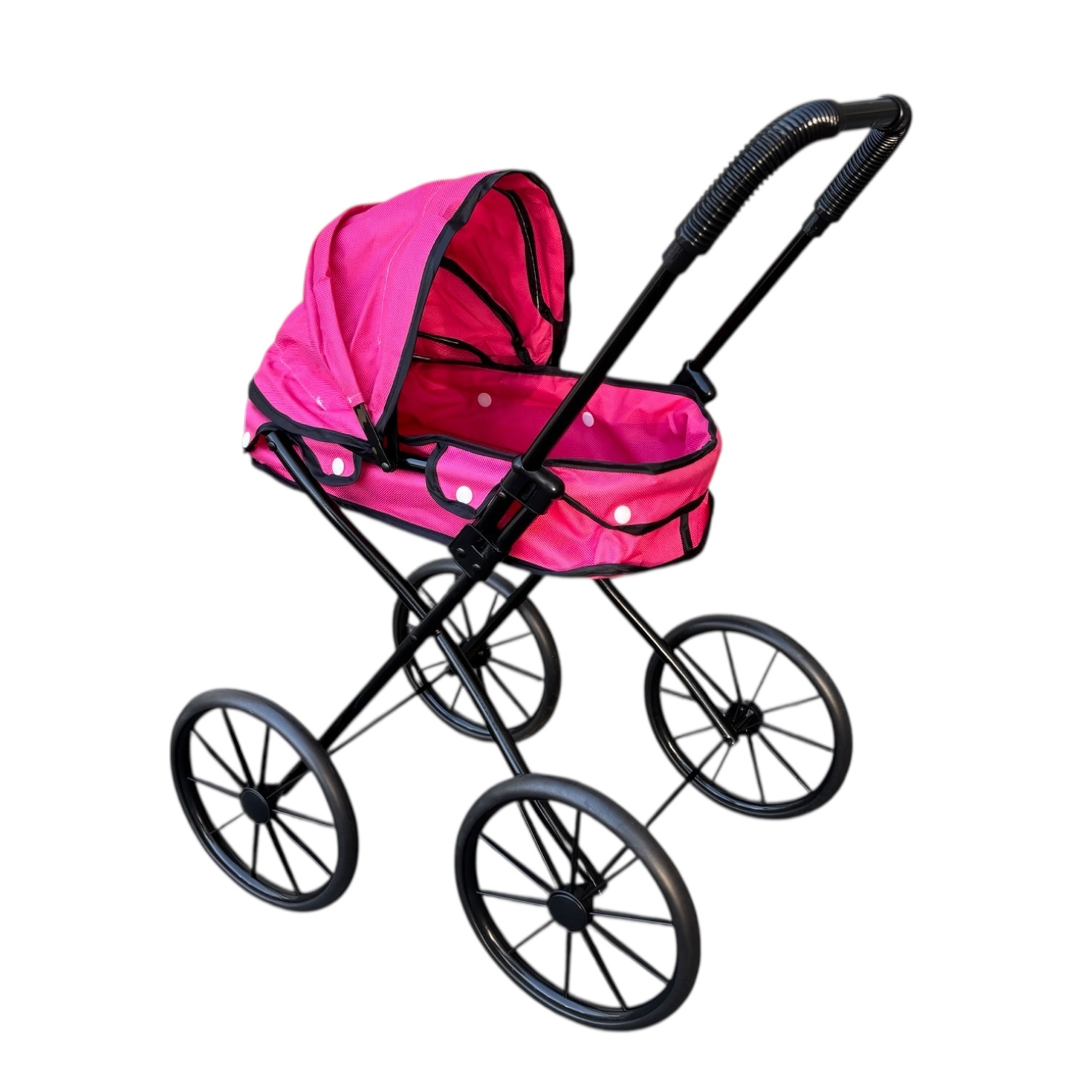 Coche Muñeca Plegable Rosado