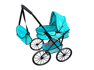 Coche Muñeca Turquesa XL