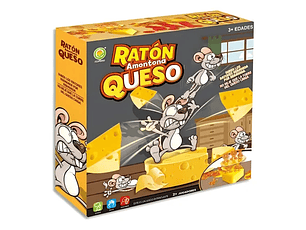 Juego de Mesa Raton Amontona Quesos