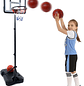 Aro de Basquetbol con Pedestal 195cm - Miniatura 1