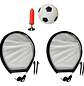 Set Arco de futbol x2 + Pelota - Miniatura 2