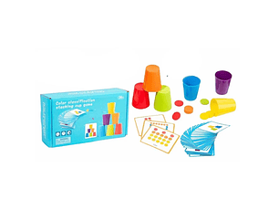 Juego de Vasos Apilados Patron