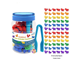 Balde de Animales Granja Clasificacion