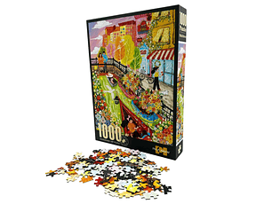 Puzzle Colori 1000 Piezas Botes