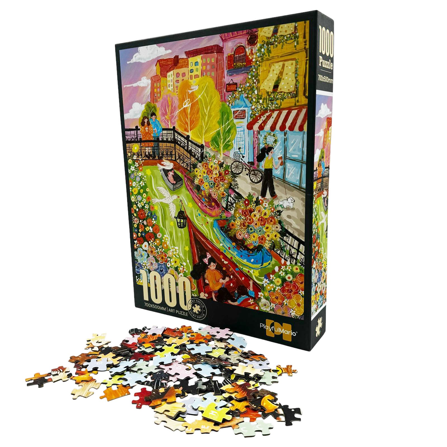 Puzzle Colori 1000 Piezas Botes