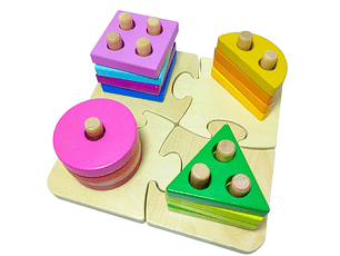 Encaje Geometrico Puzzle