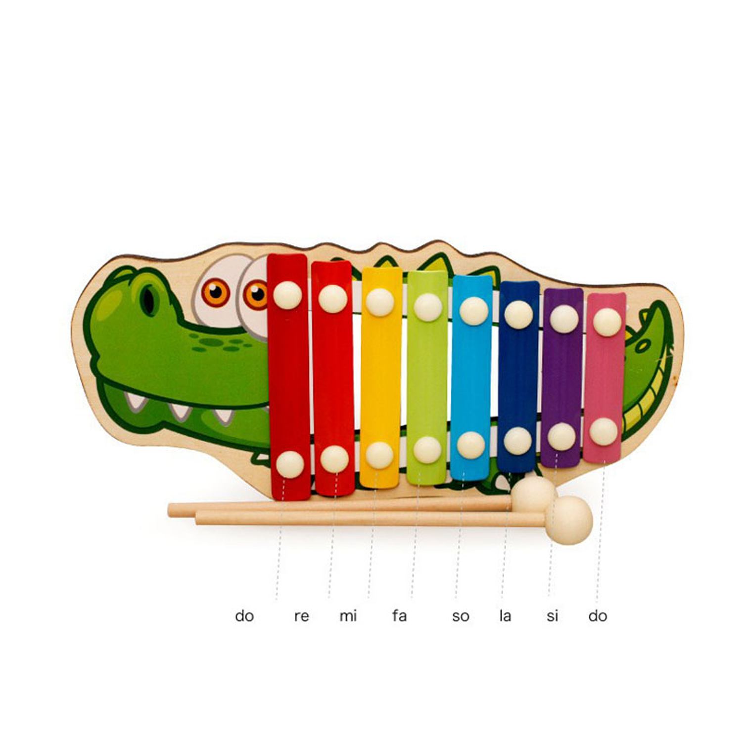 Xilófono Cocodrilo S 4