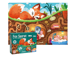 Puzzle 24 Piezas Zorro