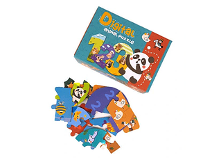 Puzzle Plano Numeros