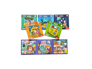 Libro Puzzle Magneticos Nivel1-Nivel 2-Nivel 3