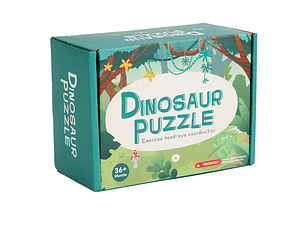 Puzzle Dinosaurios 2 Un (40 Y 60 Piezas)