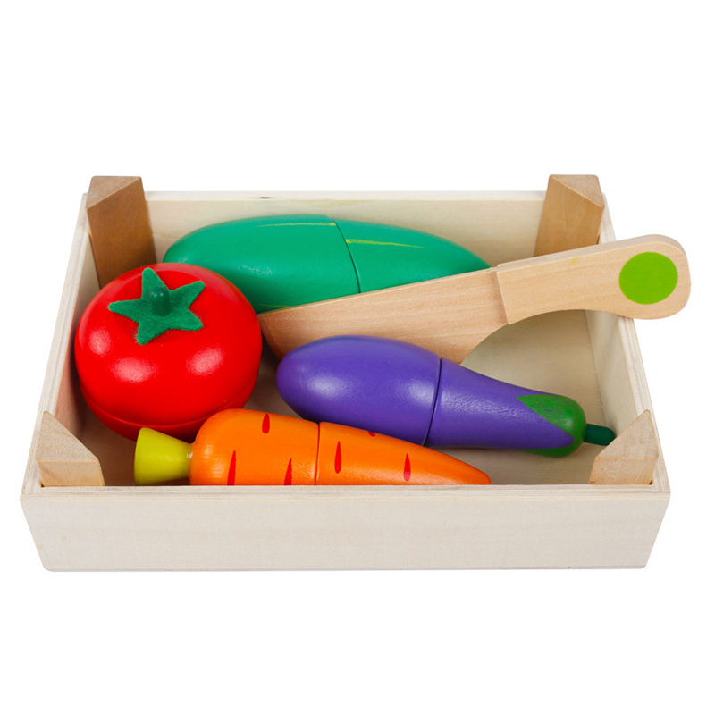 Set vegetales de madera