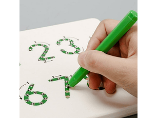 Pizarra Magnetica Numeros Color Magpad