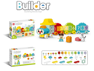 Tren Bloques de Construcción 50 Piezas