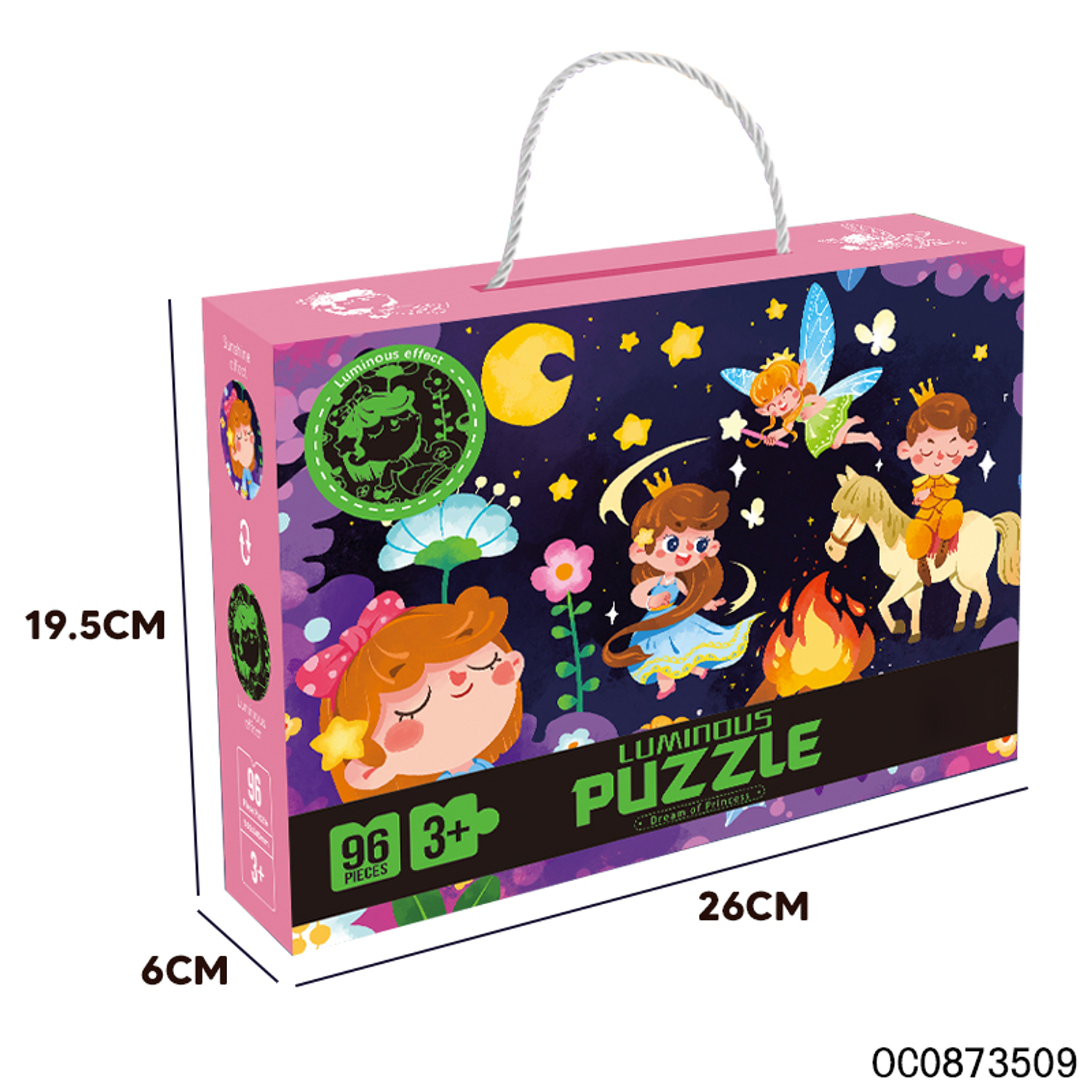 Puzzle Brilla en la Oscuridad 96 piezas 3