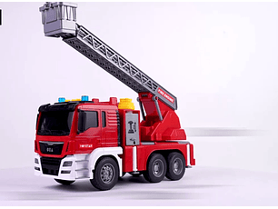 Camión Bombero con Sonido, Luz y Agua en Spray