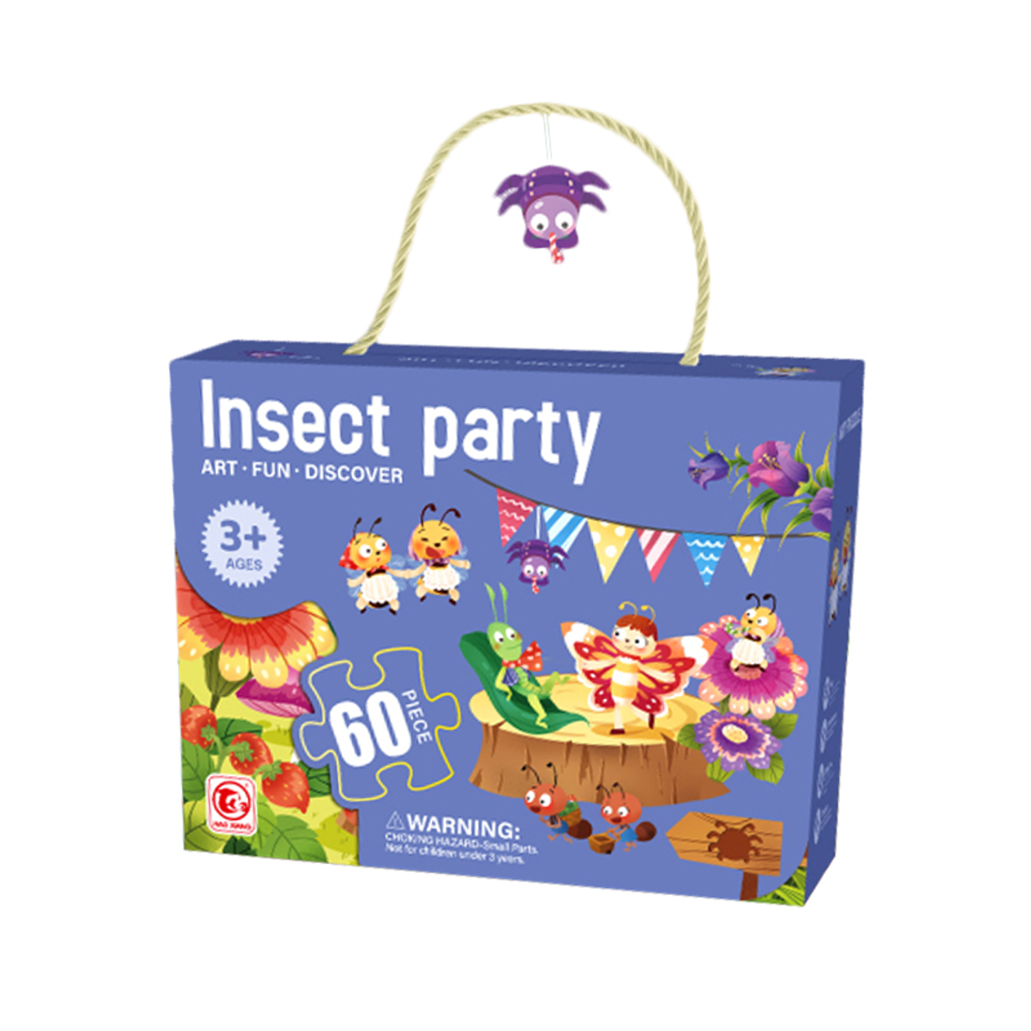 Puzzle Fiesta Insectos 60 Piezas 1