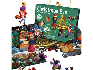 Puzzle Nochebuena 60 Piezas
