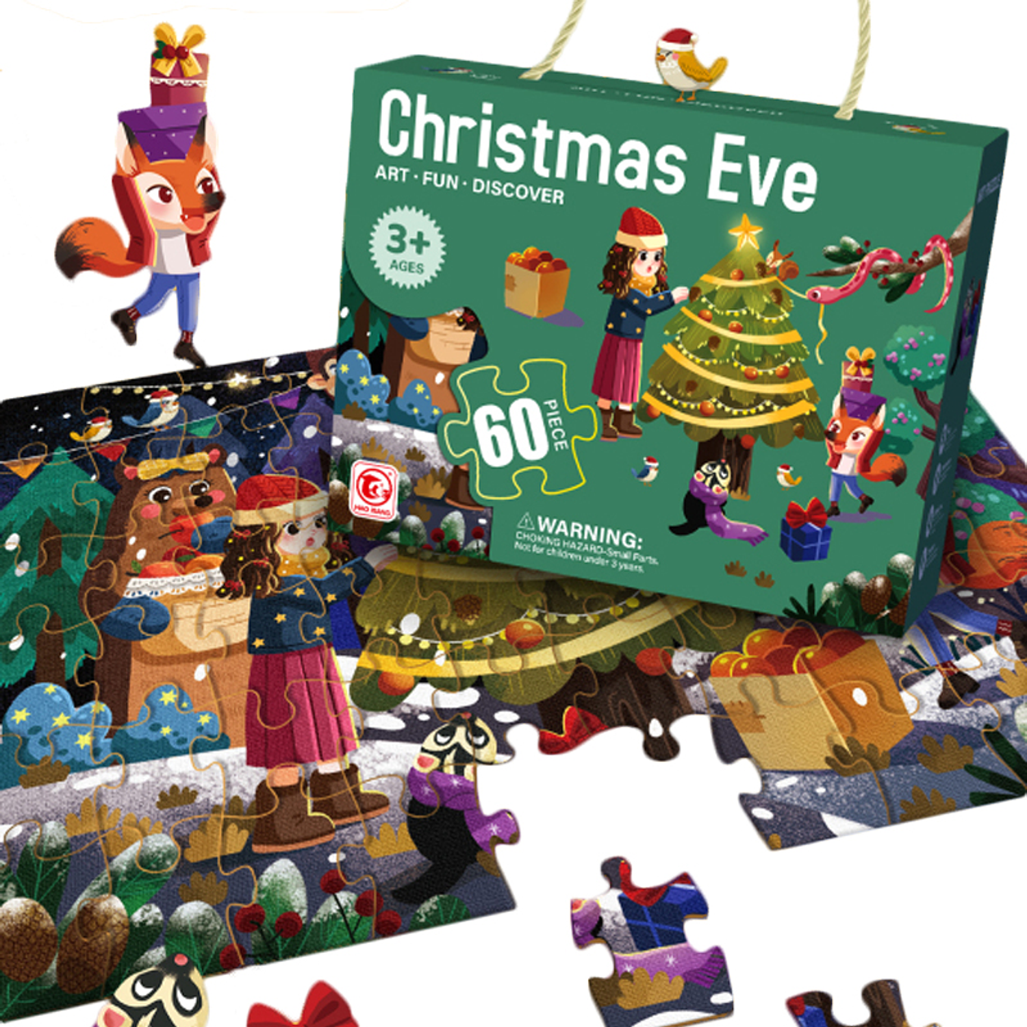 Puzzle Nochebuena 60 Piezas 2