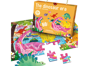 Puzzle Era Dinosaurios 60 Piezas