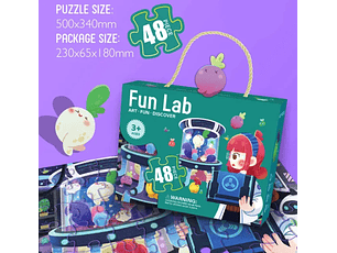 Puzzle Laboratorio 48 Piezas
