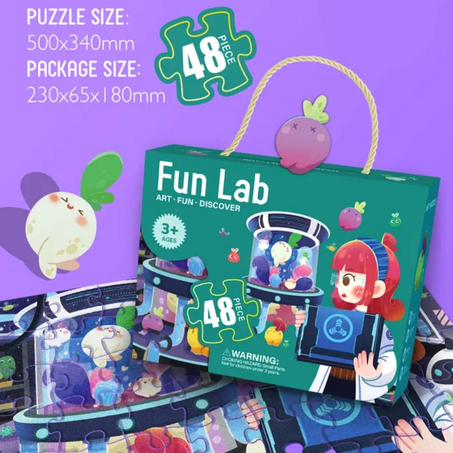 Puzzle Laboratorio 48 Piezas 2