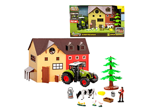 Granja con Tractor