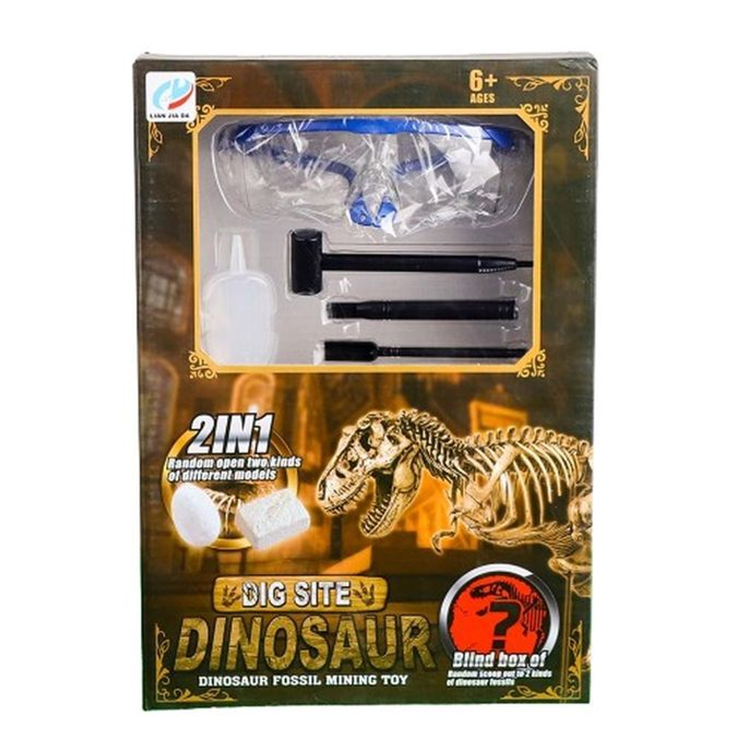 Kit Arqueología Fósil Dinosaurio 1