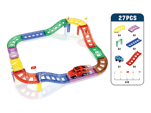 Pista Magnetica 27 Piezas
