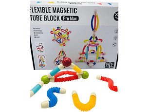 Tubo Flexible Magnético 66 Piezas