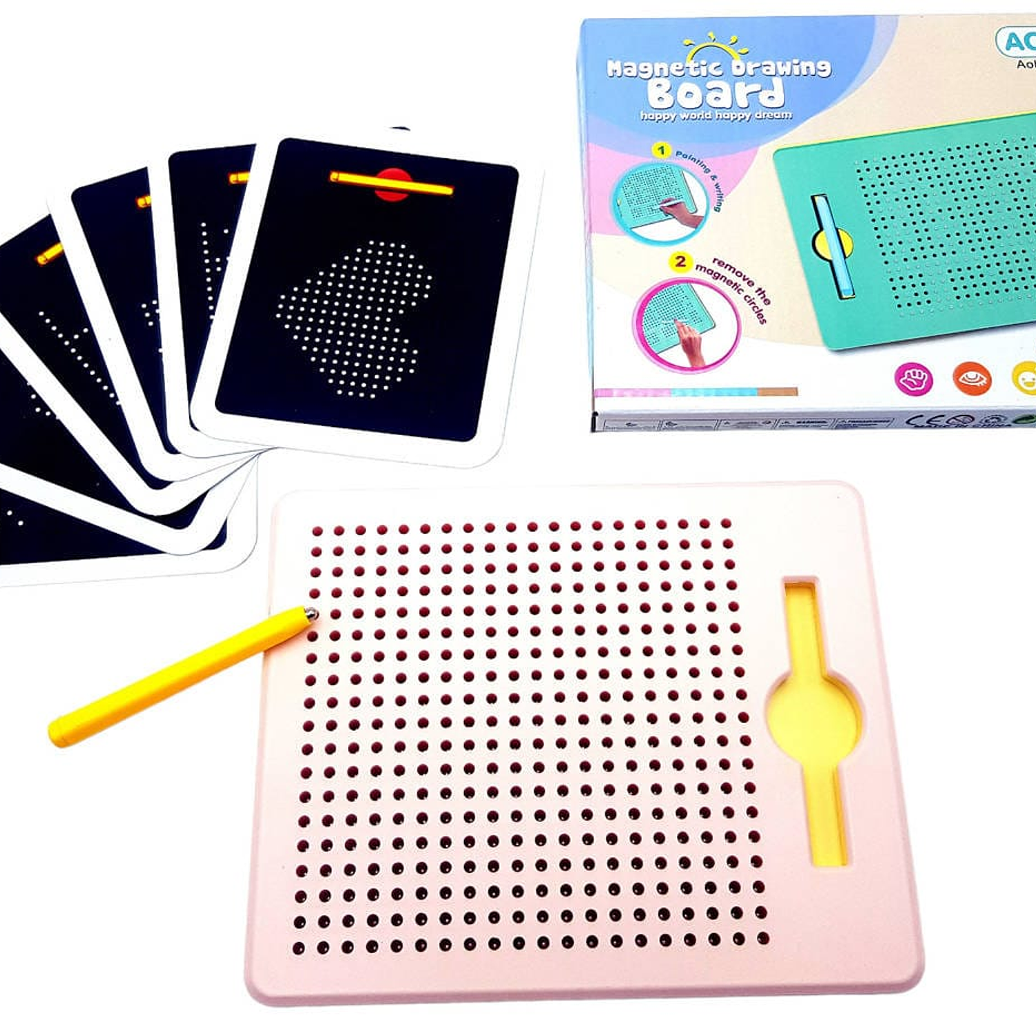 Pizarra MagPad Rosada 2