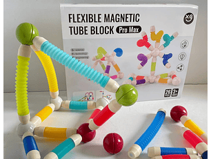 Tubo Flexible Magnético 26 Piezas