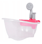 Bañera para Muñecas Transparente con Bomba de Agua Tina Rosada - Miniatura 3