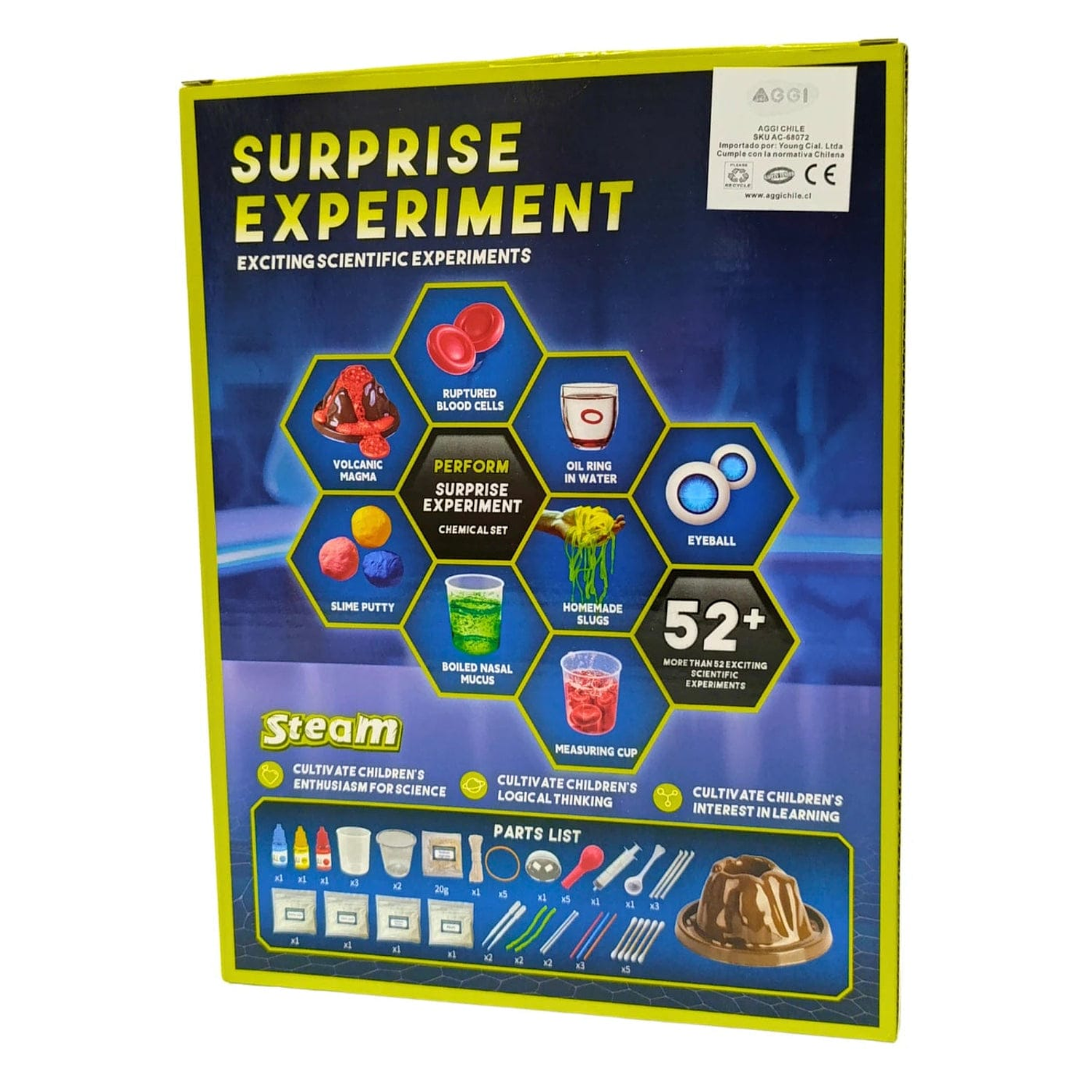 Volcán Experimento 2