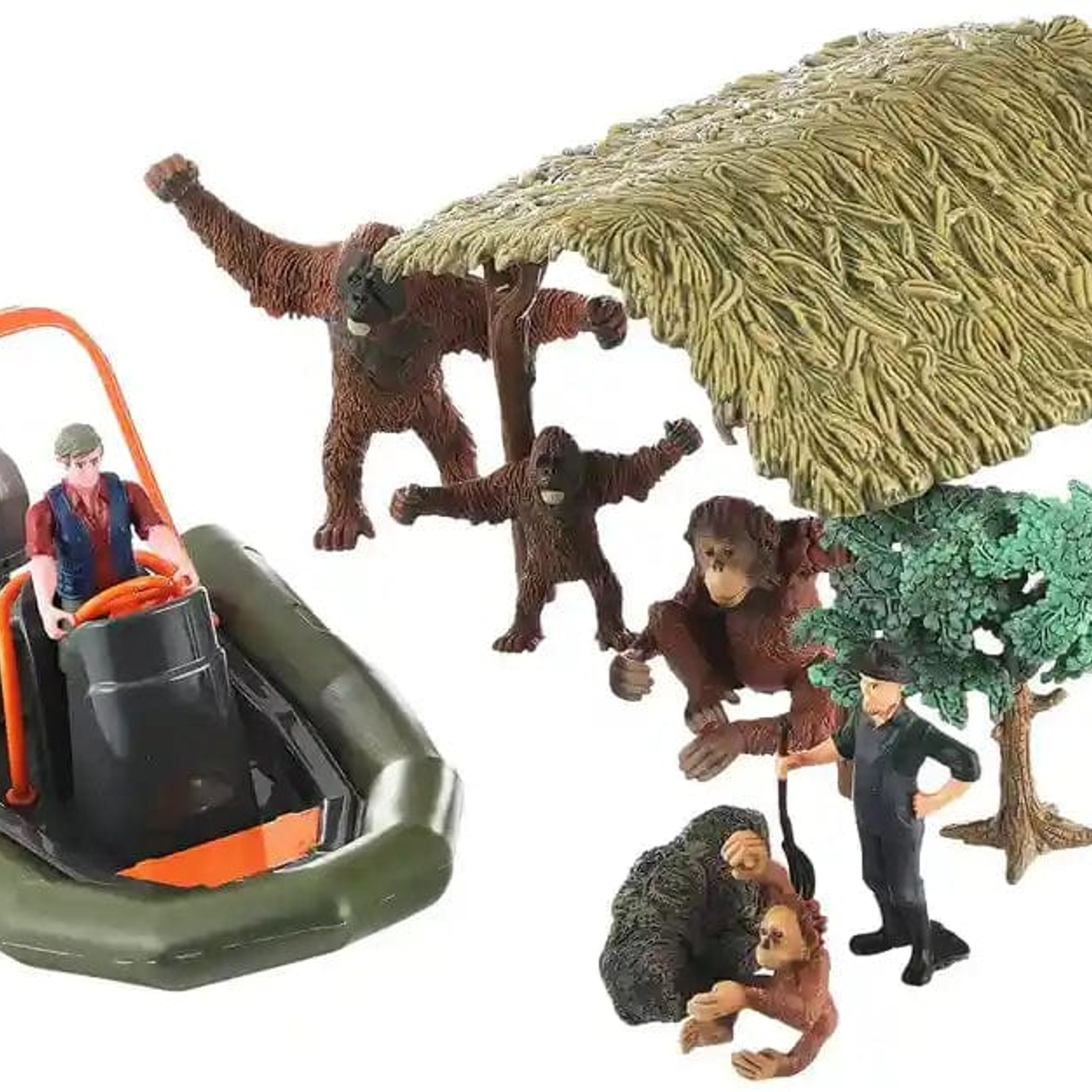 Set Vida Silvestre Primates y Osos Panda 4