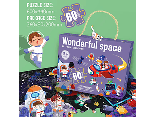 Puzzle Espacio 60 Piezas