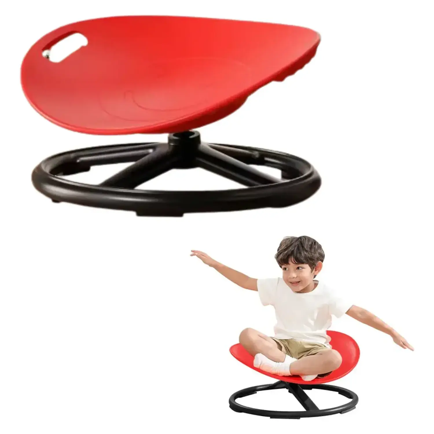 Silla Sensorial Giratoria Para La Regulación para Niños 1