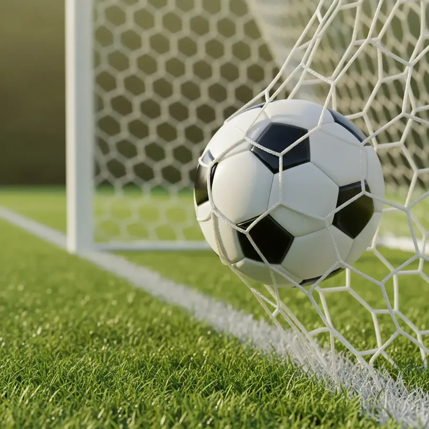 Red Futbolito Trenzado Polipropileno Uv Hexagonal 7 Jugadores 4