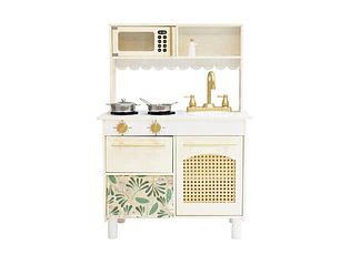 Cocina de Madera para Niños Europea Floreada