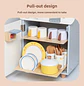 Lavavajilla de Madera con Accesorios de cocina - Miniatura 4
